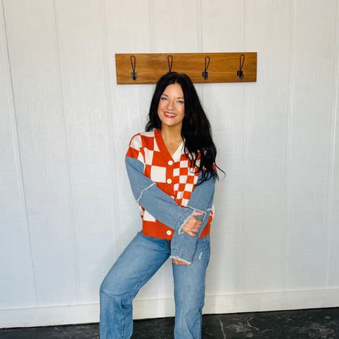 Ribbed Knit Long Sleeve Top