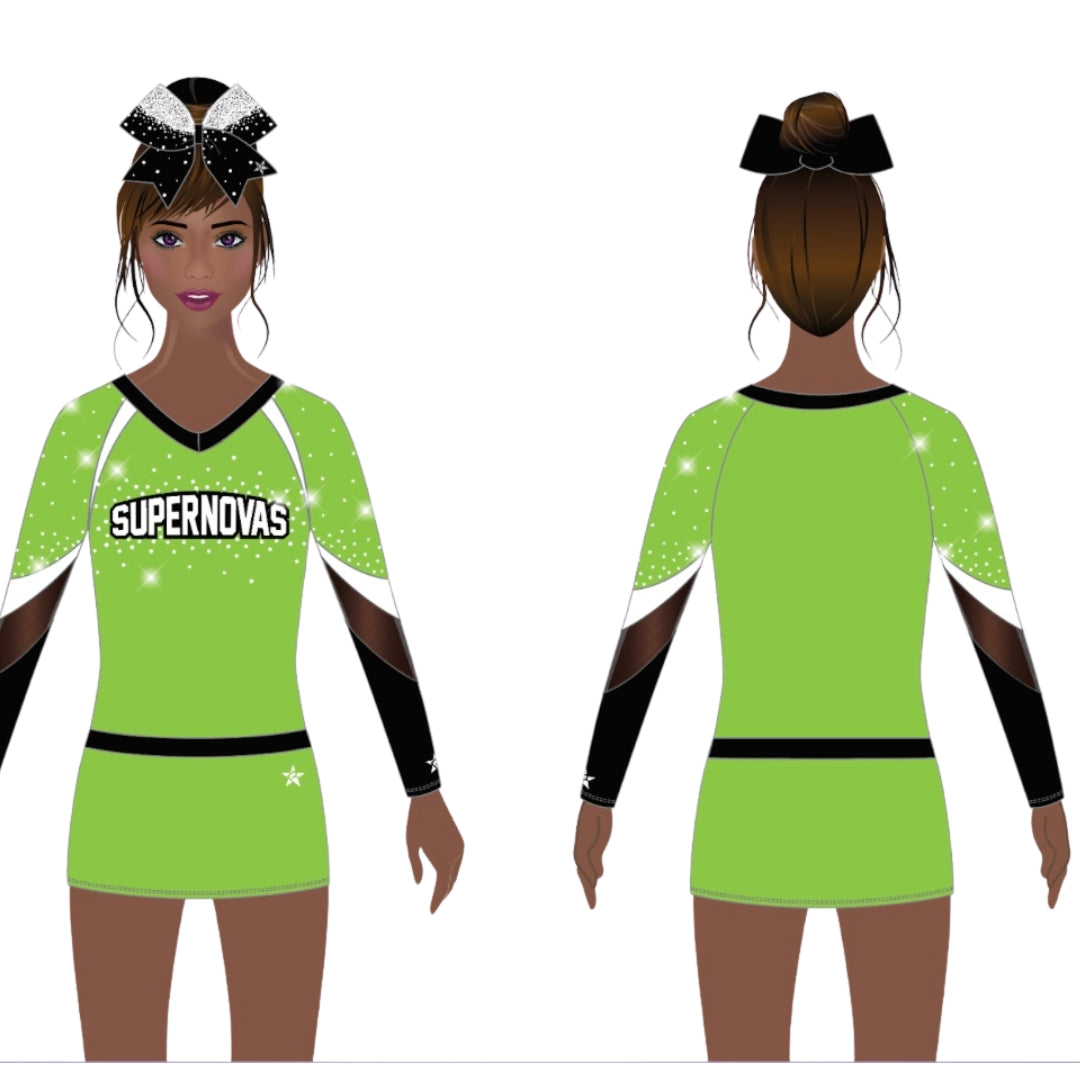 Supernovas Competition Cheer Uniform *Staff Discount Doesn't Apply