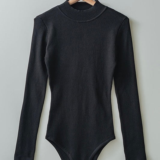 Ribbed Knit Bodysuit