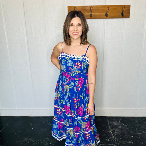 Sleeveless Wrap Tie Dress
