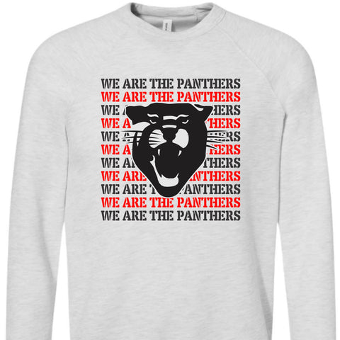 Panthers Checkered Baseball Crew