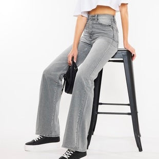 Kan Can Open Pack Ultra High Rise 90's Wide Leg Jean