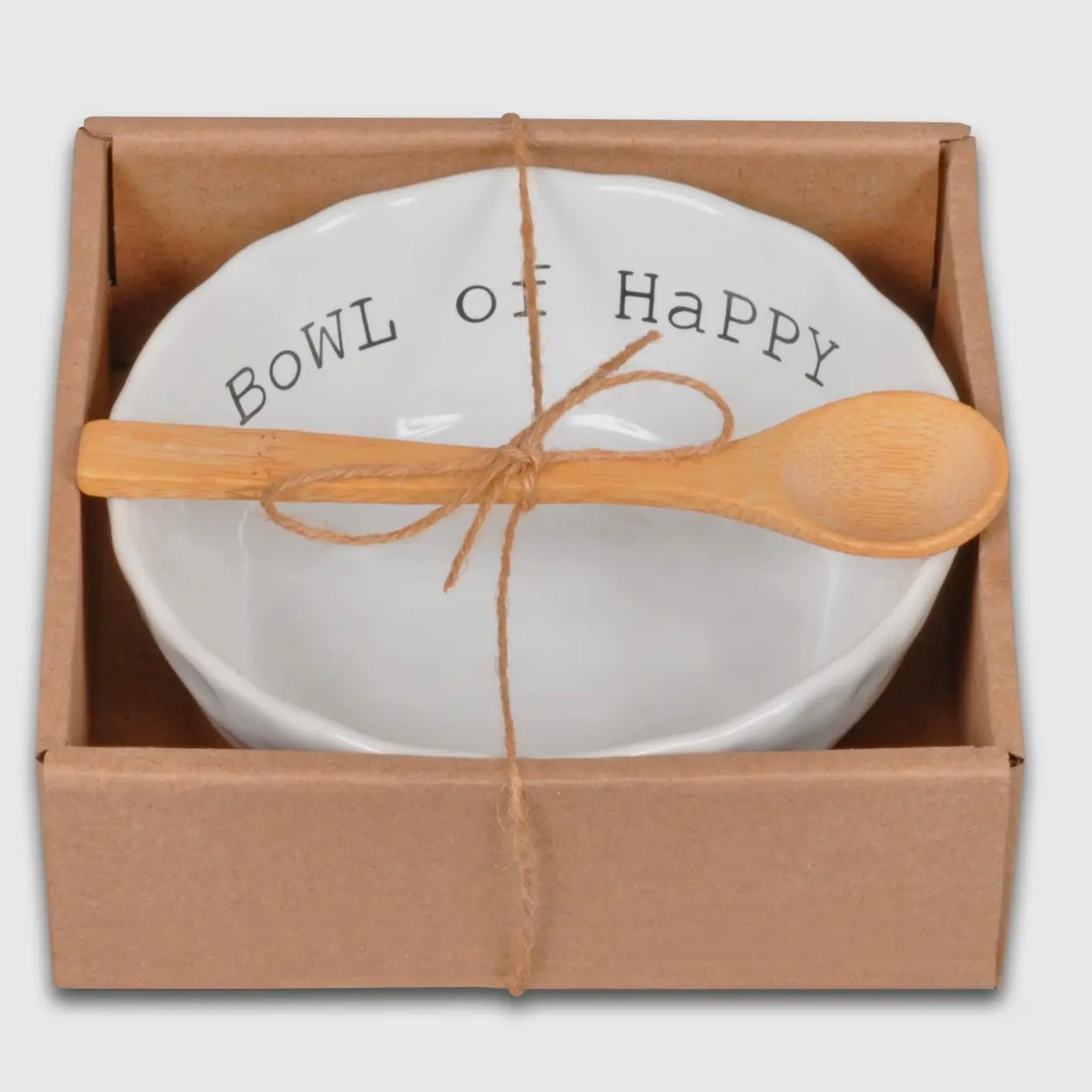 Bowl Of Happy Bowl & Spoon *For Local Pick Up ONLY