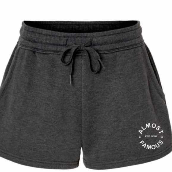 AFDGC black Circle Print Short
