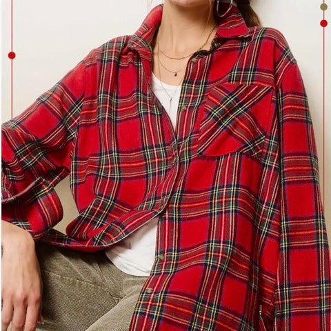 Ribbed Knit Long Sleeve Top