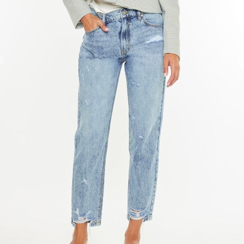 Kan Can Open Pack Ultra High Rise 90's Wide Leg Jean