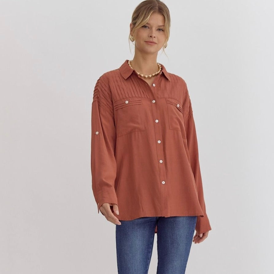 Button Up Blouse