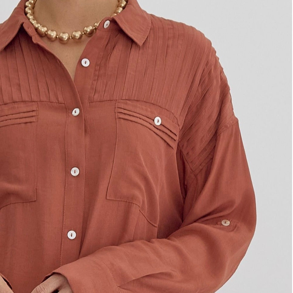 Button Up Blouse