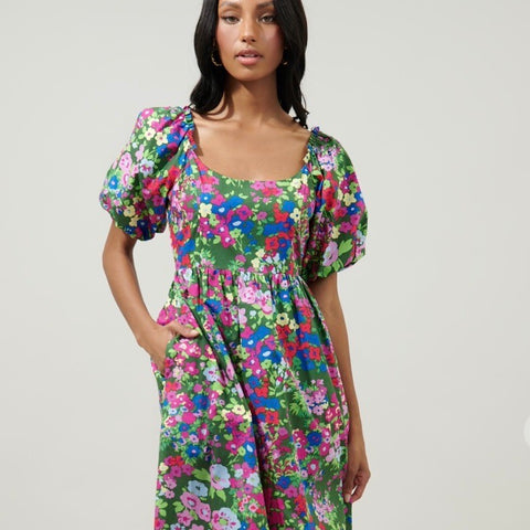 Sleeveless Wrap Tie Dress