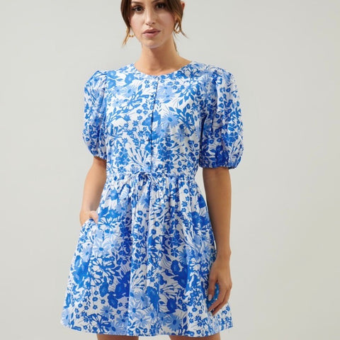 Sleeveless Wrap Tie Dress