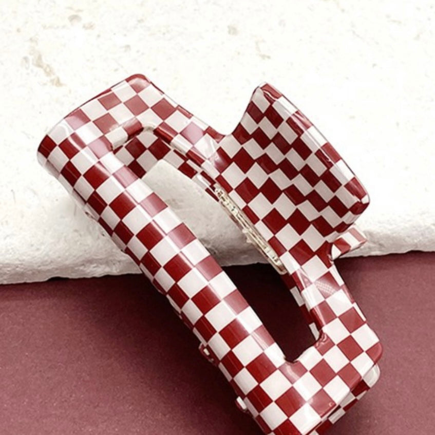 Elevated Checker Clip