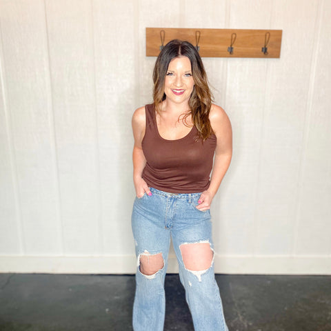 Kan Can Open Pack Ultra High Rise 90's Wide Leg Jean