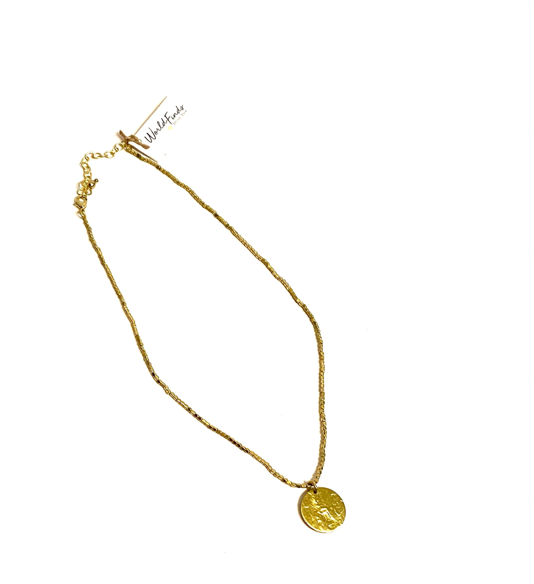 Simple Medallion Necklace