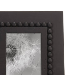 GiGi Black 4x6 Photo Beaded Farmhouse Wood Picture Frame