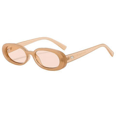 RETRO ACETATE FRAME UV400 SUNGLASSES