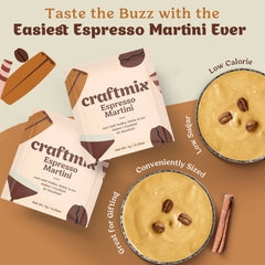 Espresso Martini Cocktail / Mocktail Mixer Singles