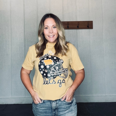 Iowa Retro Script Tee