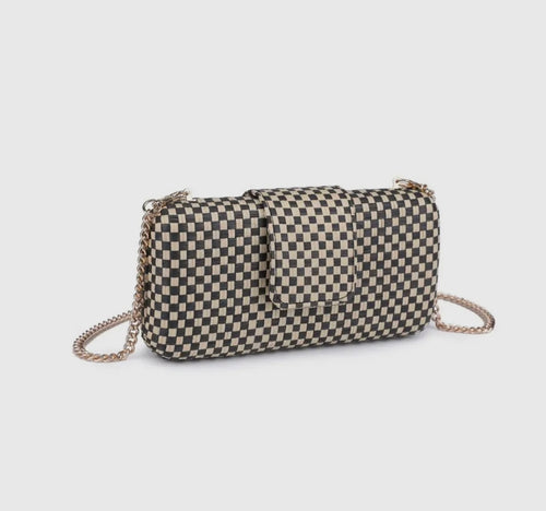 Checker Sylvi Evening Bag