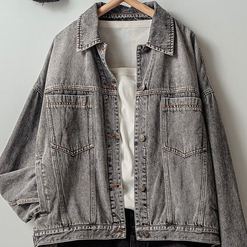 Denim Button Up Jacket