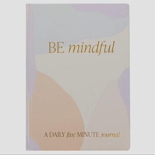 Be Mindful Prompted Journal - Multi Color