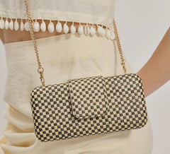 Checker Sylvi Evening Bag