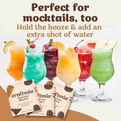 Espresso Martini Cocktail / Mocktail Mixer Singles