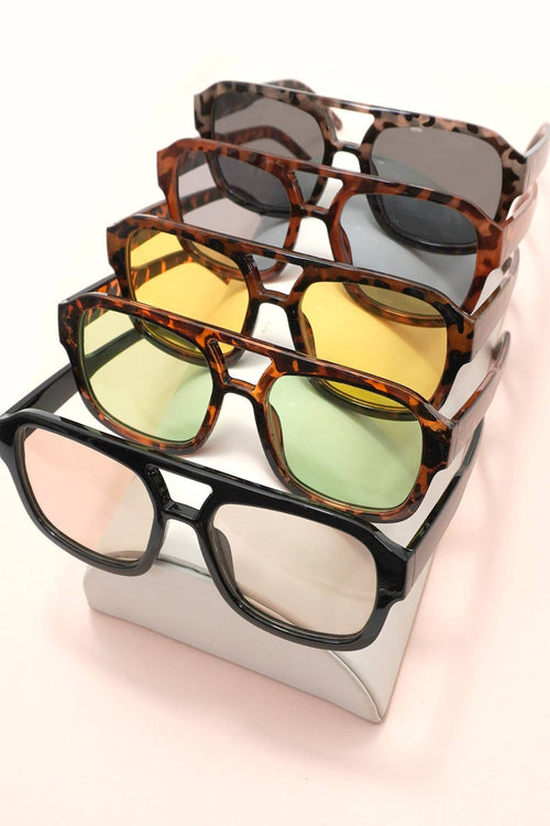 CLASSIC OVERSIZED FRAME SUNGLASSES | 40SG829