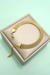 STAINLESS STEEL TARNISH FREE CHUNKY CHAIN BRACELET | 40B5236