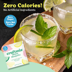 Skinny Margarita Cocktail / Mocktail Mixer Singles
