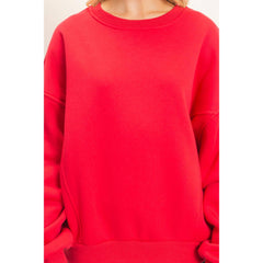 Oversized Dropped Shoulder Sweatshirt