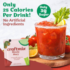 Bloody Mary Cocktail / Mocktail Mixer 12 Servings Multipack