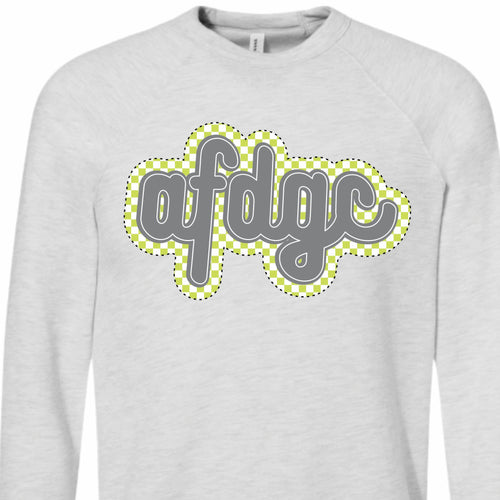 AFDGC Grey/Checkered Crew *Pre-Order