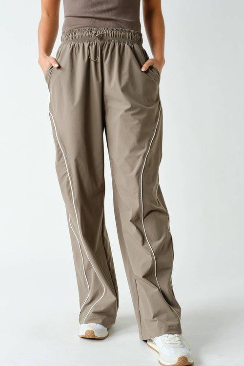Curved Classic Track Pants