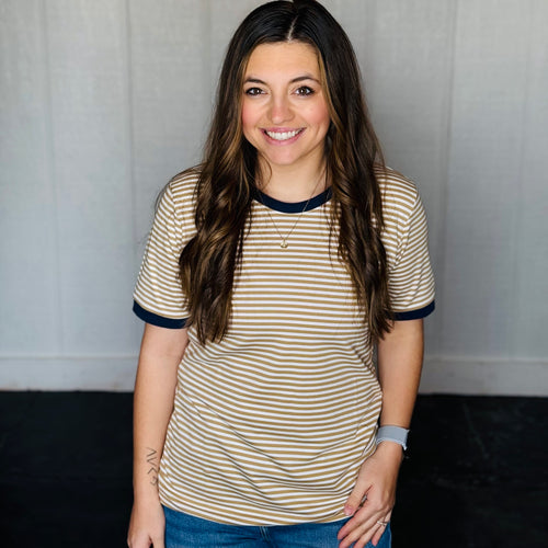 Stripe Ringer Tee