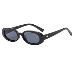 RETRO ACETATE FRAME UV400 SUNGLASSES