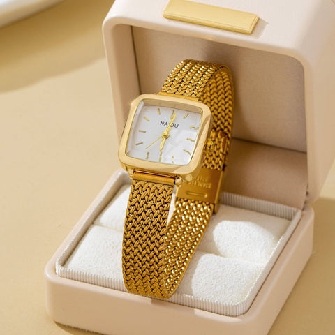 Gold Layered Bangle Set - Mixed Texture Stack | 40B5238