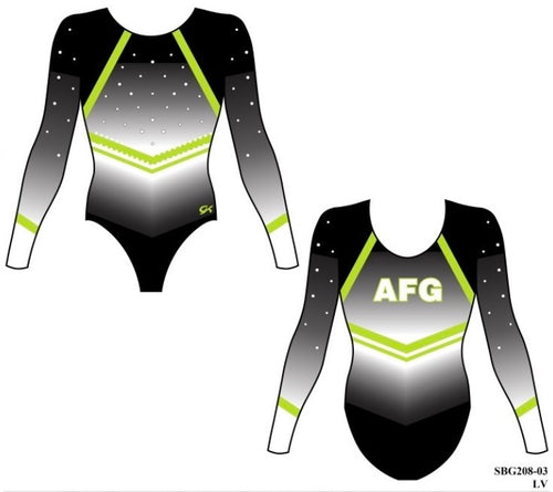 2027 NEW Custom Competition Gym Sublimated Leotard *Pre-Order (No Staff Discount)