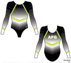 2027 NEW Custom Competition Gym Sublimated Leotard *Pre-Order (No Staff Discount)