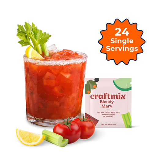 Bloody Mary Cocktail/Mocktail Mixer Singles