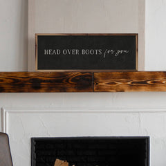 Head Over Boots For You Black