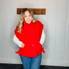 Red Teddy Bear Utility Vest