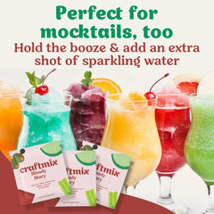 Bloody Mary Cocktail / Mocktail Mixer 12 Servings Multipack