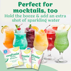 Skinny Margarita Cocktail / Mocktail Mixer Singles
