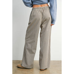 Loose-Fit Adjustable Tie-Front Pants