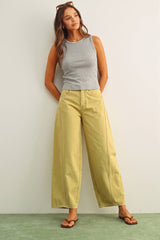 MINI RIBBED KNIT TOP WITH STITCH DETAIL