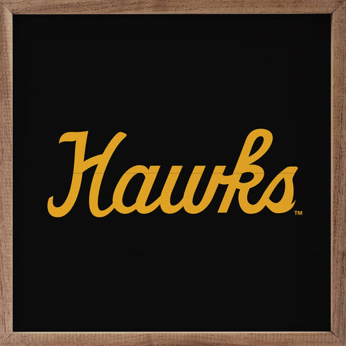 Retro Script Nickname University Of Iowa Black