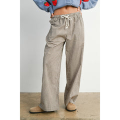 Loose-Fit Adjustable Tie-Front Pants