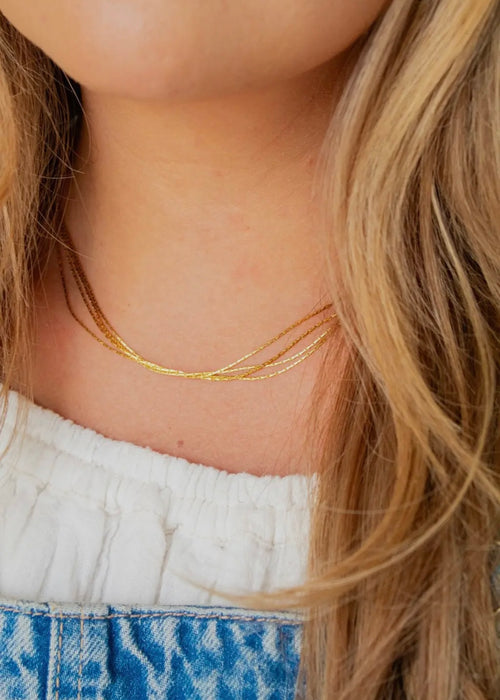 Dainty Multi-Layer Chain Necklace