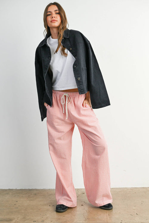 Button-Down Jacket with Shirt Collar and Pockets