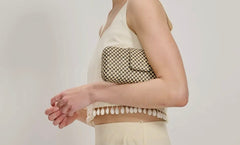 Checker Sylvi Evening Bag